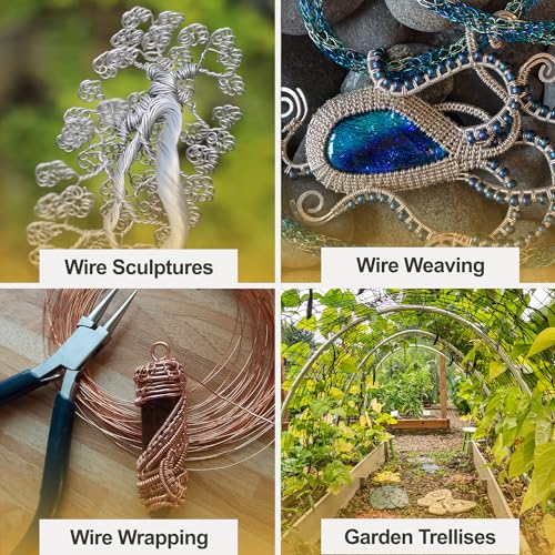 20 Gauge Yellow Green Anodized Aluminum Craft Wire (100 Foot)