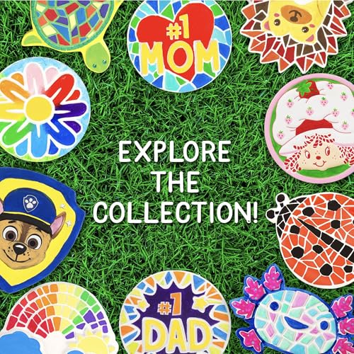 Paint Your Own Ceramic Stepping Stone Kit