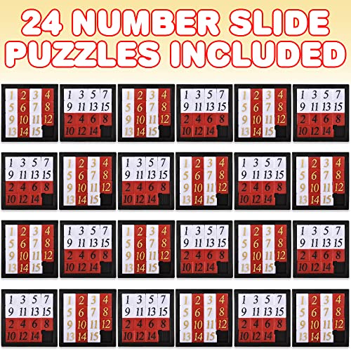 Slide Puzzles for Kids (24 Count)