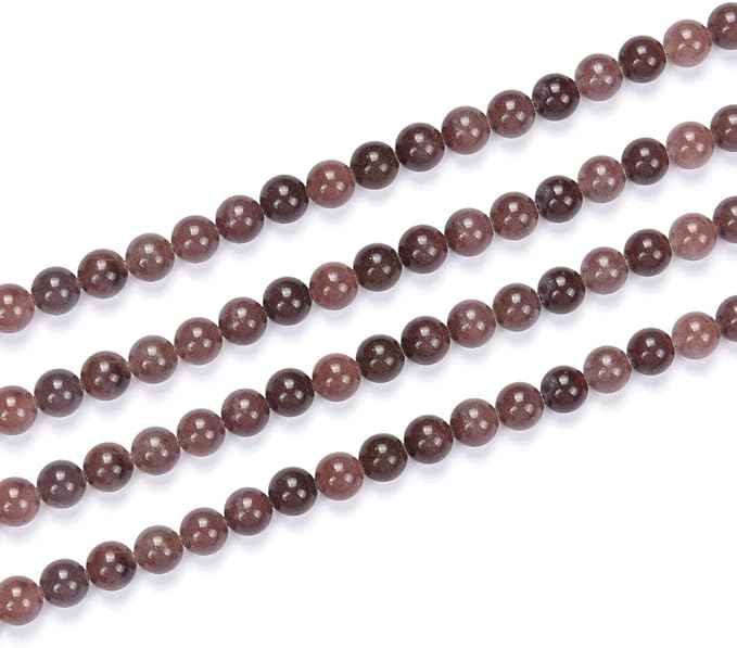 70pcs Adabele Natural Purple Aventurine Healing Gemstone 10mm (0.39 inch) Round Loose Beads Gem Stone Spacer for Craft Jewelry Making GF7-10