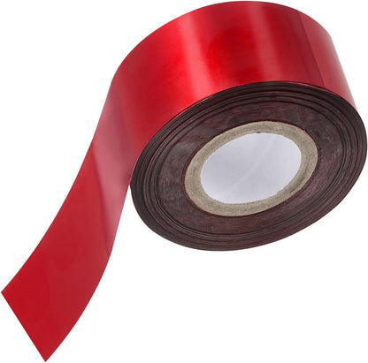 PATIKIL 1.6"x400Ft Hot Stamping Foil Paper,Heat Transfer Hot Stamping Paper Foil Roll for Leather DIY Logo Decor Craft Gift Card Package Scrapbook,Red