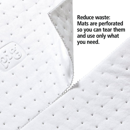 PIG Oil-Only Absorbent Mat Roll | Absorbs 20.1 gal per roll | 30" W x 150' L | MAT462