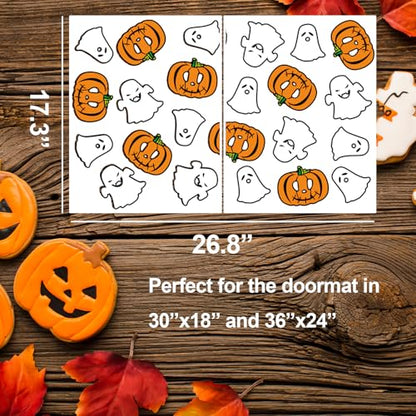 Halloween Stencils for Door Mats Halloween Doormat Stencils 27"x17"