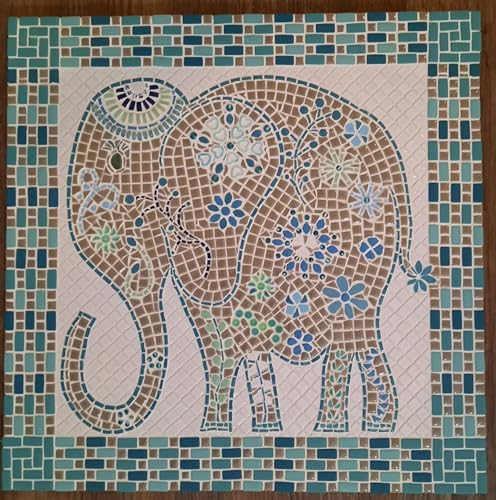 500g 1.1lb Random Color Irregular Ceramics Mosaic Tiles (16 Ounce)