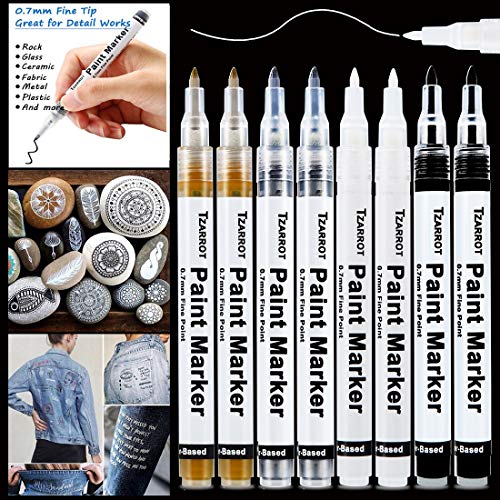 White Paint Pen (8 Count)