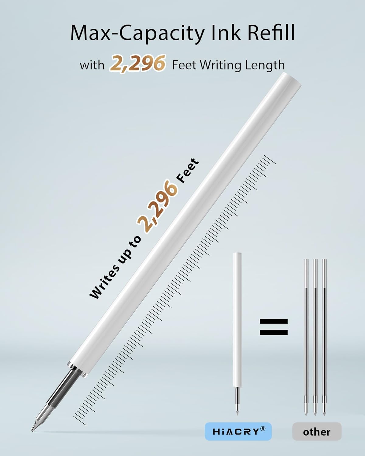 8pc Gel Pens, 0.7mm Black Ink, Medium Tip - Fast-Dry, No Bleed, Gradient Colors for Office & School