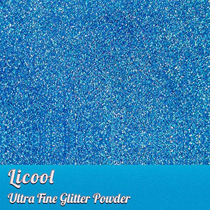 100g 3.5oz Pack Iridescent Rainbow Fine Glitter for DIY Craft (3.5274 Ounce)