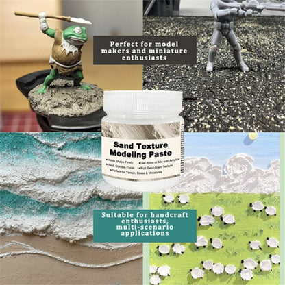 Acrylic Modeling Paste 3D Art Texture Paste 9.88oz (9.8767 Ounce)