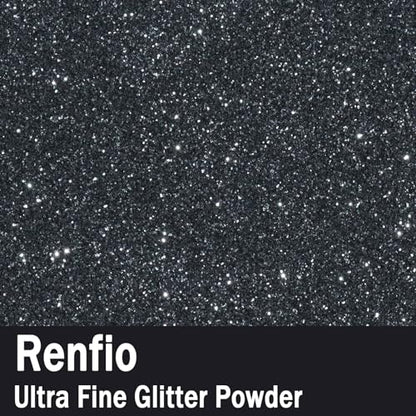 Ultra Fine Glitter Powder Metallic Resin Glitter 2.11 Oz