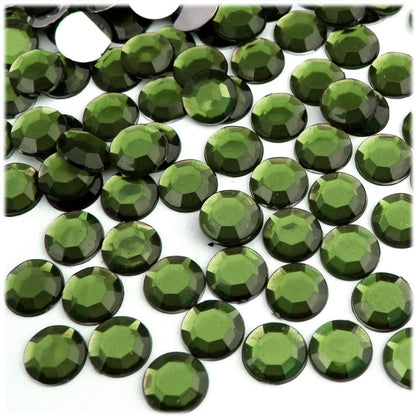 The Crafts Outlet 144pc Rhinestones Round 10mm - Flatback Devil Red Wine - Crafty Corner