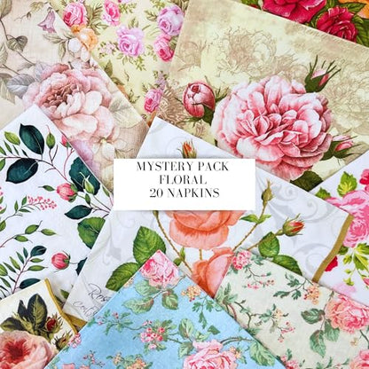 Mystery Pack Decoupage Paper Napkins (20 Count)