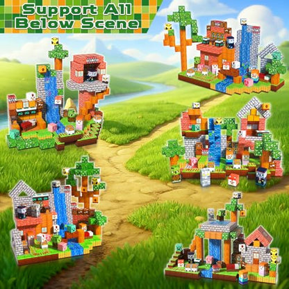 300 PCS Magnetic Blocks