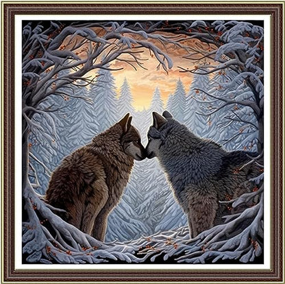 Beginners Cross Stitch Kits Stamped Full Range of Embroidery Kits for Adults DIY Cross Stitches kit Embroidery Patterns for Needlepoint kit