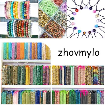 10MM Blue Malachite Beads Natural Stone Energy Healing Beads Round Loose Beads for Jewelry Making Bracelet 38pcs 1 Strands 16"