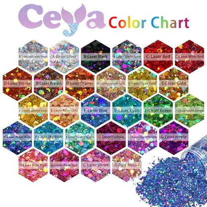 Holographic Chunky Glitter 4.9oz (4.2 Ounce)