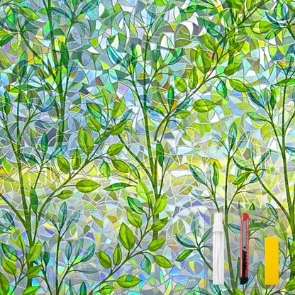 Window Privacy Film Stain Glass Window Film Rainbow Window Film Window clings Non