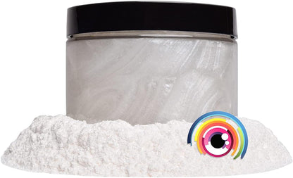 Eye Candy Pigments Premium White Mica Powder - Akoya White (25gr) - for Epoxy, Resin, Soap, Paint, Woodworking, Acrylic Pouring, Bath Bombs, Fishing Lures - DIY Arts and Crafts Additive