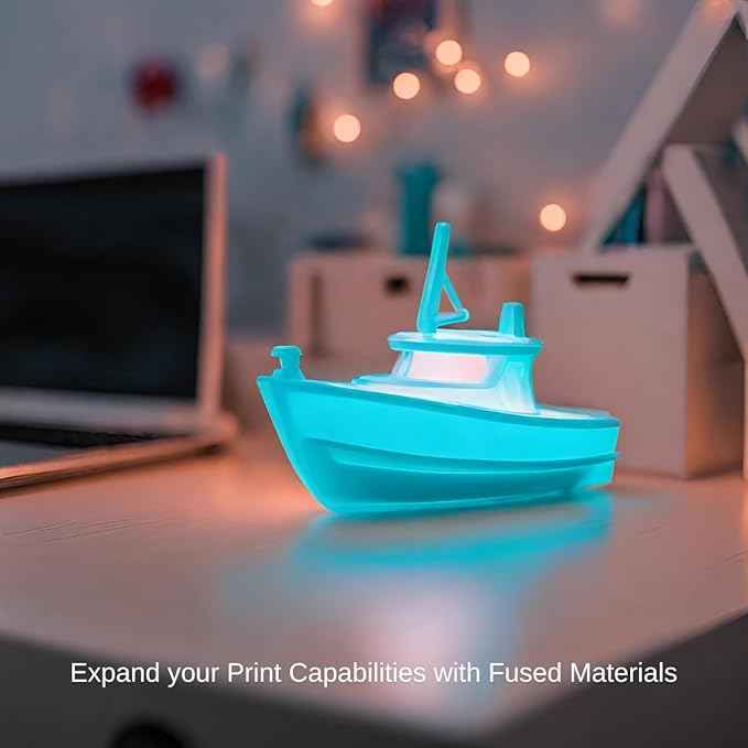 Fused Materials PLA 3D Printer Filament Fused Materials - 1kg Spool, 1.75mm, Dimensional Accuracy +/- 0.03 mm