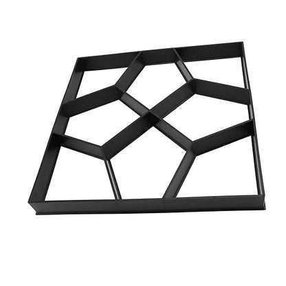 Yinhing Walk Maker 15.7 Inch ABS Reusable Pavement Concrete Maker Stepping Stone Paver Kit for Lawn Garden Patio Backyard Walkways DIY Outdoor Projects Versatile Stone for Elegant Pa