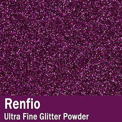 Ultra Fine Glitter Powder Metallic Resin Glitter 2.11 Oz