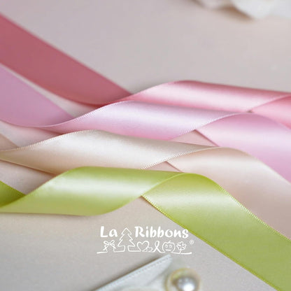LaRibbons 1 Inch 50 Yard Double Faced Satin Ribbon,Sage Green Satin Craft Fabric Ribbon for Gift Wrapping Floral Bouquets Wedding Party Decoration - Crafty Corner