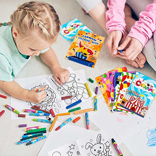 24pcs Carnival Coloring Books for Kids