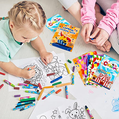 24pcs Carnival Coloring Books for Kids