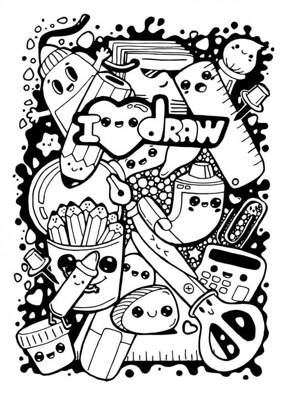 6pcs Black Alcohol Markers Set (6 Count)