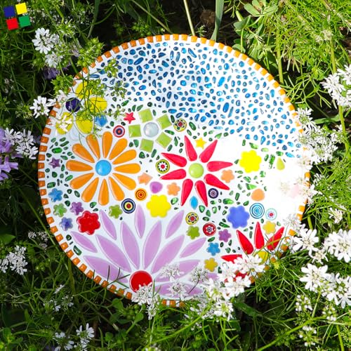 200g Ceramic Mosaic Tiles Pieces (150 Count)