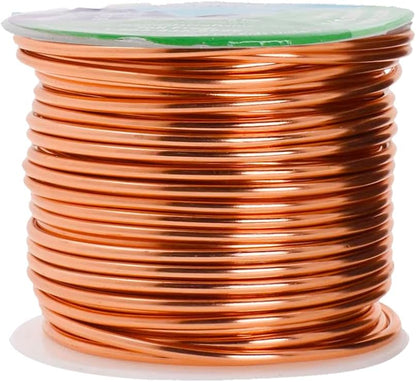 Mandala Crafts 12 Gauge Anodized Aluminum Craft Wire for Jewelry Making - 240 FT Colored Flexible Neutral Combo Wire - Bendable for Bonsai Armature Crafting Sculpting - Crafty Corner