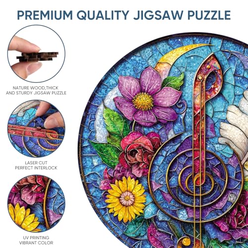 Wooden Puzzles for Adults 500 Piece (500 Count)