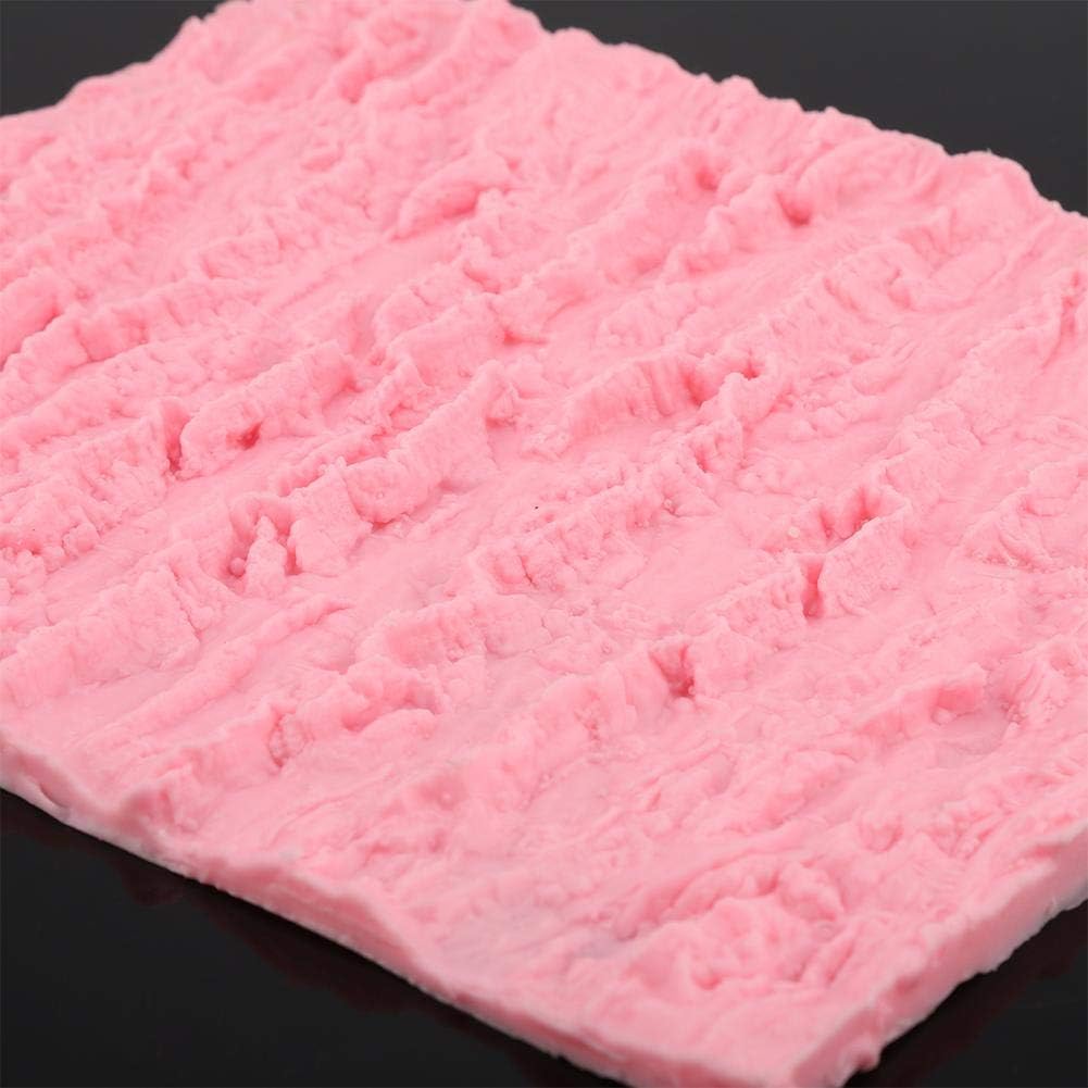 Rectangle Cake Tree Bark Texture Design Silicone Icicle Lace Bread Baking Non Stick Fondant Impression Mat Desserts DIY Baking Tool for Cakes Decorating Wedding Celebrations - Crafty Corner