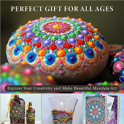MoonGarden Mandala Rock Painting Kit