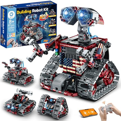 Robot Building Kit STEM Gifts for Boys 8