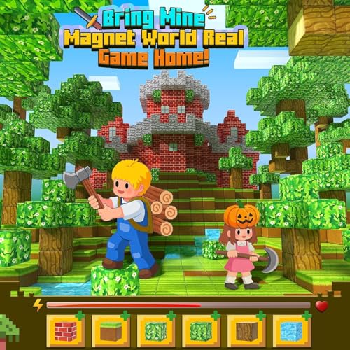 100PCS Magnetic Blocks Forest World