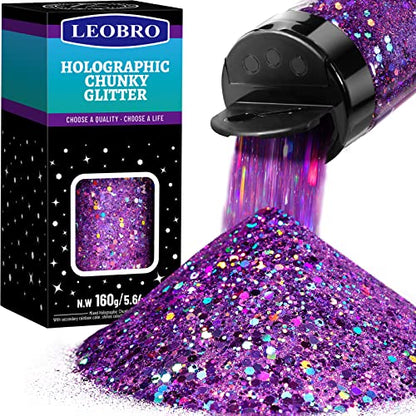 Purple Glitter (5.64 Ounce)