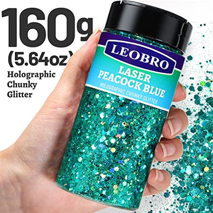 Blue Glitter 160G (5.64 Ounce)