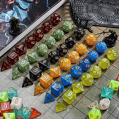 Polyhedral Dice Set (42 Count)
