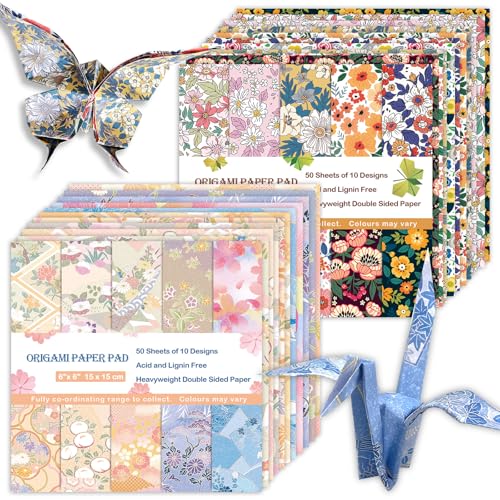 Origami Paper Kit 100 Sheets