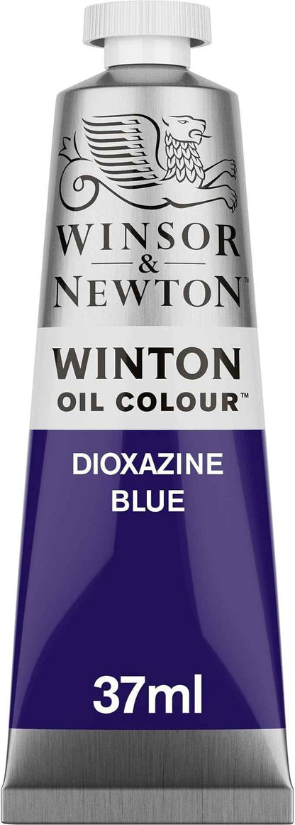 Winsor & Newton Winton Oil Color, 37ml (1.25-oz) Tube, Dioxazine Blue