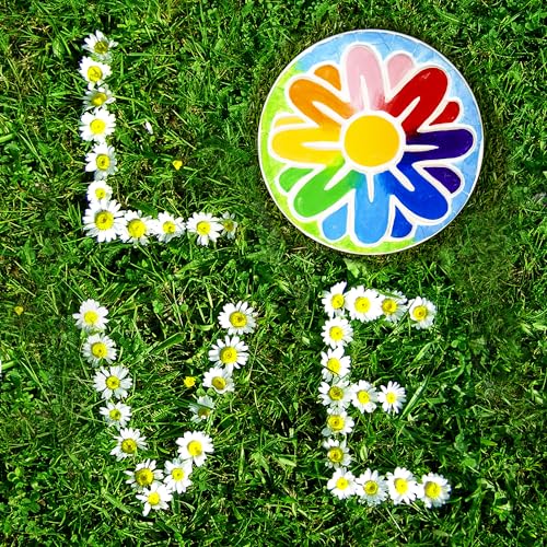 Mosaic Flower Garden Stepping Stone Kit