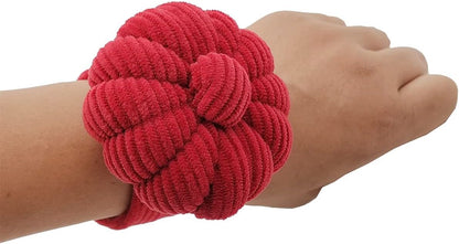 Wrist Pin Cushion Pincushions Needlework DIY Handcraft Needles Holder for Sewing and Quilting Pop Snap Ring with 1 Elastic Strap Finger Ring Pincushions Pumpkin ShapedShaped