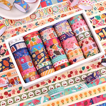 35 Rolls Washi Tape Set (35 Count)