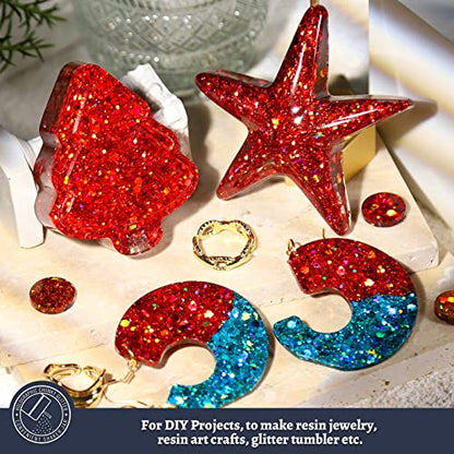 Red Glitter 160g (5.64 Ounce)