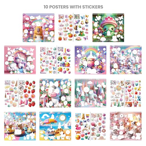 Capybara & Co. Collage Activity Set