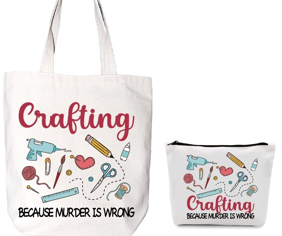 Funny Crafter Canvas Bag 2Pcs