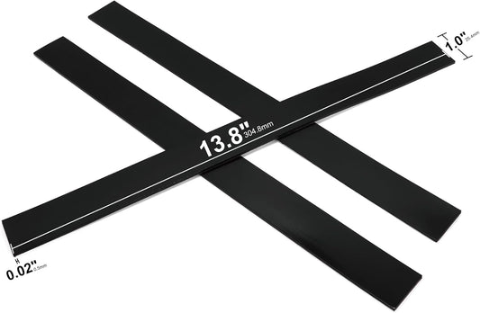 Rammos Magnetic Strips with Adhesive Backing 3 Pack(Each 12 inches x 1 inch) Extra Strong and Heavy Duty Adhesive Magnetic Strips for Tools, Knifes, and Crafts