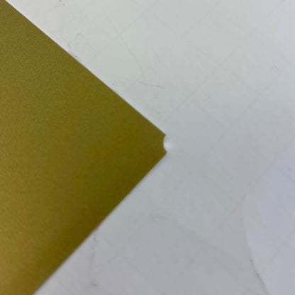 Blank Metal Plates for Laser Engraving - 4 Pack | Aluminum Sheets 0.020" Thick | CO2, Diode, Fiber Laser Compatible | Multiple Sizes & Colors (Gold (engraves black), 4.25x6.25 inch)