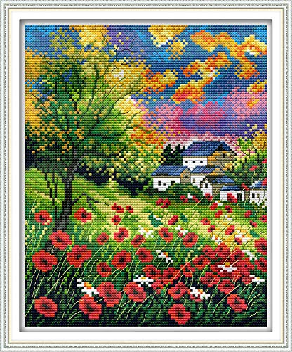 11CT Stamped Cross Stitch Kits Pre
