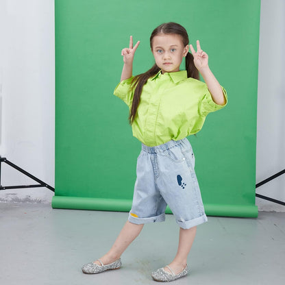 Yizhily Seamless Photography Photo Backdrop Background Paper Roll for Photoshoot 53 inches Wide x 16 feet Long, Stinger